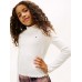 TOMMY HILFIGER μπλούζα rib top παιδική KG0KG08802-YBH εκρού